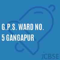G.P.S. Ward No. 5 Gangapur Primary School Logo