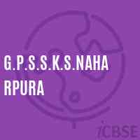 G.P.S.S.K.S.Naharpura Primary School Logo