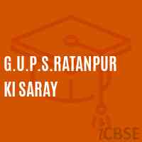 G.U.P.S.Ratanpur Ki Saray Middle School Logo