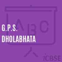 G.P.S. Dholabhata Primary School Logo