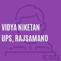 Vidya Niketan Ups, Rajsamand Secondary School Logo
