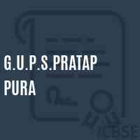 G.U.P.S.Pratap Pura Middle School Logo