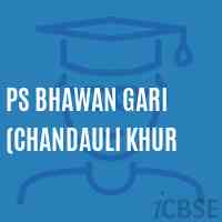 Ps Bhawan Gari (Chandauli Khur Primary School Logo