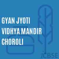 Gyan Jyoti Vidhya Mandir Choroli Primary School Logo