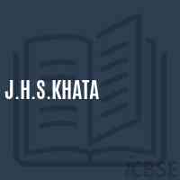 J.H.S.Khata Middle School Logo