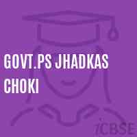 Govt.Ps Jhadkas Choki Primary School Logo