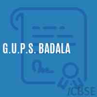 G.U.P.S. Badala Middle School Logo
