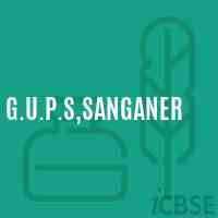 G.U.P.S,Sanganer Middle School Logo
