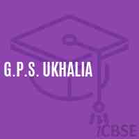 G.P.S. Ukhalia Primary School Logo