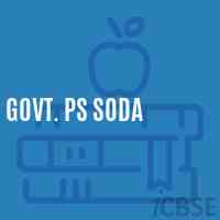 Govt. Ps Soda Primary School Logo