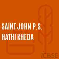Saint John P.S. Hathi Kheda Primary School Logo