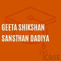 Geeta Shikshan Sansthan Dadiya Primary School Logo