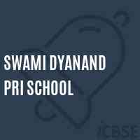 Swami Dyanand Pri School Logo