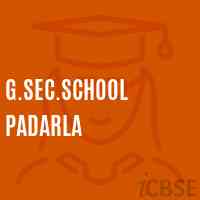G.Sec.School Padarla Logo