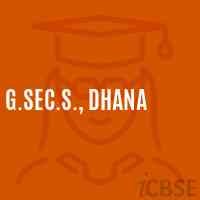 G.Sec.S., Dhana Secondary School Logo