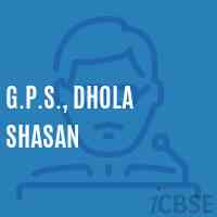 G.P.S., Dhola Shasan Primary School Logo
