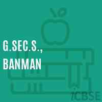 G.Sec.S., Banman Secondary School Logo
