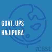 Govt. Ups Hajipura Middle School Logo