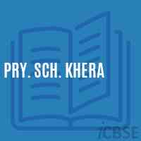 Pry. Sch. Khera Primary School Logo