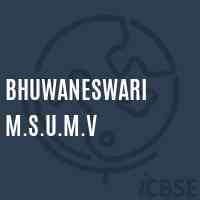 Bhuwaneswari M.S.U.M.V High School Logo