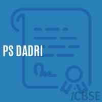 Ps Dadri Primary School Logo