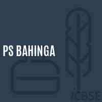 Ps Bahinga Primary School Logo