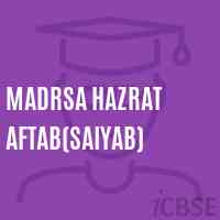 Madrsa Hazrat Aftab(Saiyab) Primary School Logo