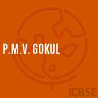 P.M.V. Gokul Middle School Logo