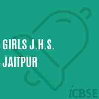 Girls J.H.S. Jaitpur Middle School Logo