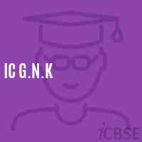 Ic G.N.K Middle School Logo
