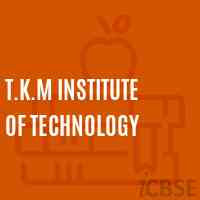 T.K.M Institute of Technology Logo