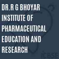 Dr.R G Bhoyar Institute of Pharmaceutical Education and Research Logo