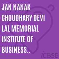 Jan Nanak Choudhary Devi Lal Memorial Institute of Business Management Logo