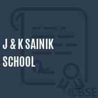 J & K Sainik School Logo