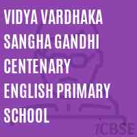 Vidya Vardhaka Sangha Gandhi Centenary English Primary School Logo