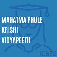Mahatma Phule Krishi Vidyapeeth University Logo