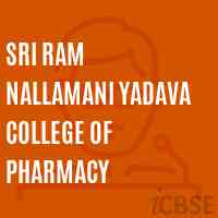 Sri Ram Nallamani Yadava College of Pharmacy Logo