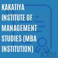 Kakatiya Institute of Management Studies (Mba Institution) Logo
