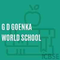 G D Goenka World School Logo