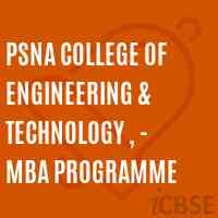 Psna College of Engineering & Technology , - Mba Programme Logo