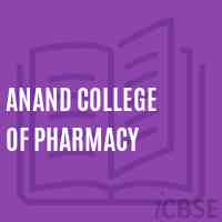 Anand College of Pharmacy Logo