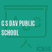 C S Dav Public School Logo