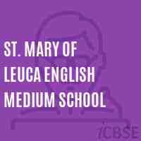 St. Mary of Leuca English Medium School Logo