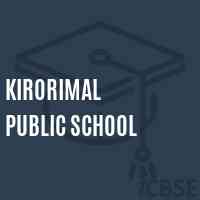 Kirorimal Public School Logo