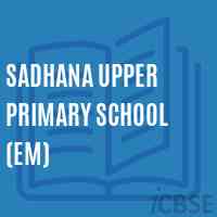sadhana Upper Primary school (EM) Logo