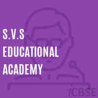 S.V.S Educational Academy School Logo