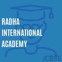 Radha International Academy School Logo