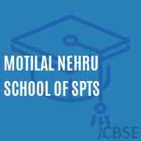 Motilal Nehru School of Spts Logo