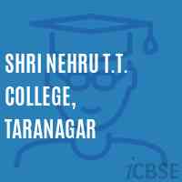 Shri Nehru T.T. College, Taranagar Logo