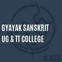 Gyayak Sanskrit UG & TT college Logo